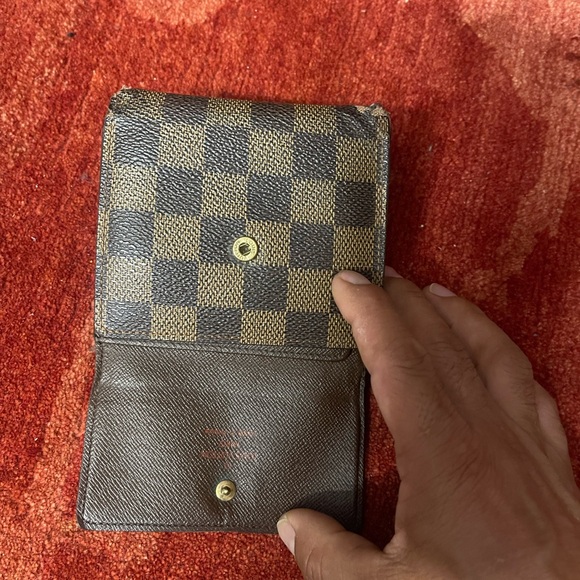 Louis Vuitton Wallet Leather Brown Authentic - Picture 12 of 12